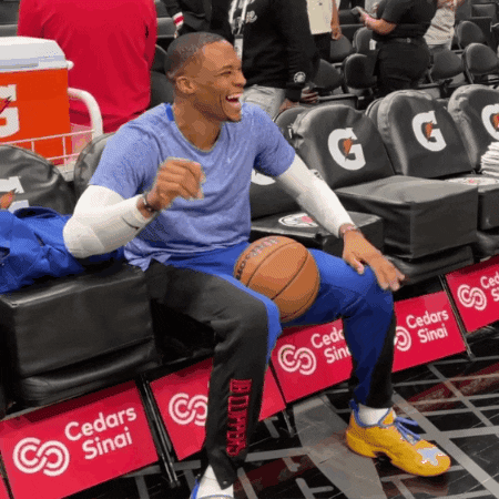 Happy Russell Westbrook GIF by LA Clippers