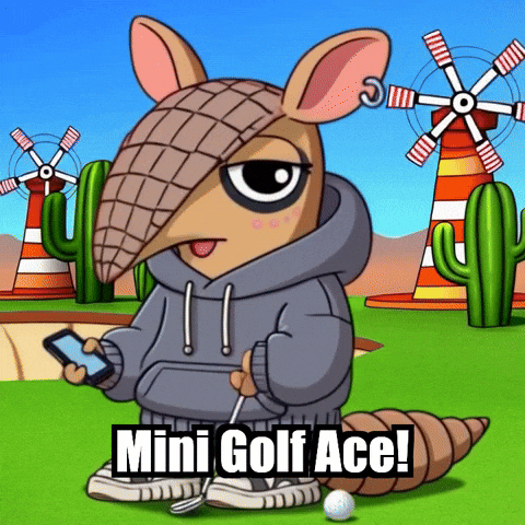 Mini Golf Relaxing GIF by Chillo Dillo