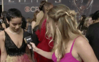 zoe kravitz twirl GIF by Emmys