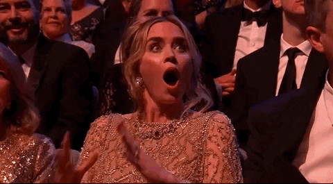 Happy Emily Blunt GIF by BAFTA