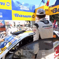 Erc Hello GIF by FIA European Rally Championship