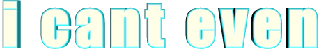 Teenagers I Cant Even Sticker by AnimatedText