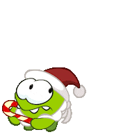 Christmas Wasnt Me Sticker by Om Nom