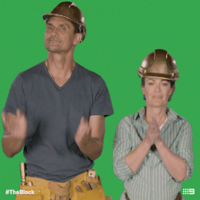 Channel 9 Clap GIF by The Block