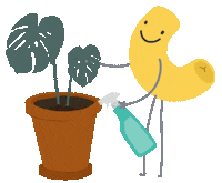 noodlesagency plant pasta mac noodles Sticker