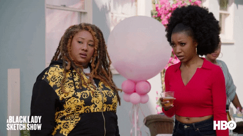 What The Omg GIF by A Black Lady Sketch Show