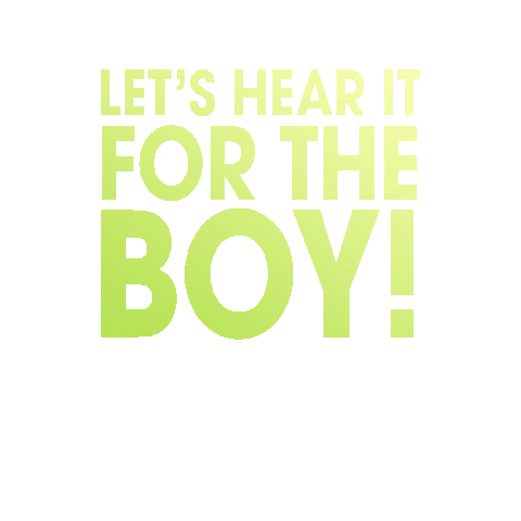 Lets Hear It For The Boy Sticker by Selladoor