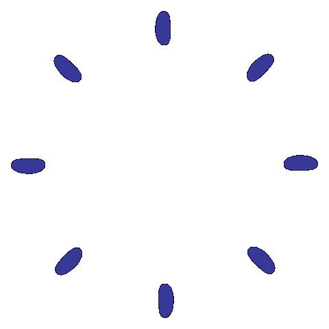 Dark Blue Star Sticker by Family Tree Care