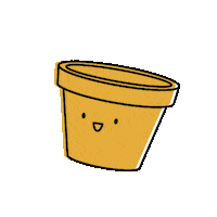 Happy Pot Sticker by Fabryka Rozsady