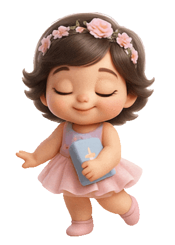 Girl Mensagem Sticker