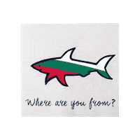 Flag Shark Sticker by Paul&Shark