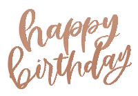 Happy Birthday Sticker
