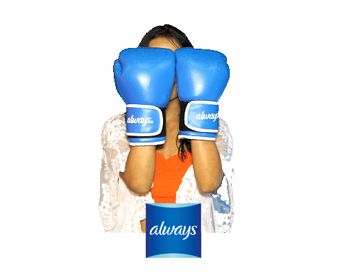 gleici boxeadora Sticker by Always Brasil