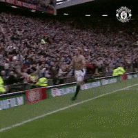 Happy Diego Forlan GIF by Manchester United