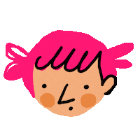 Happy Pink Sticker