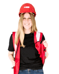 Happy Baustelle Sticker by InfoTurmStuttgart