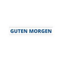 Good Morning Guten Morgen Sticker by moellermanlift