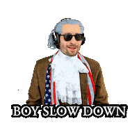 Slow It Down Sticker