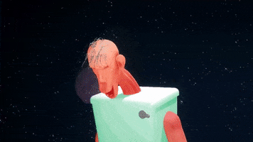 Space Monster GIF by Alexandre louvenaz
