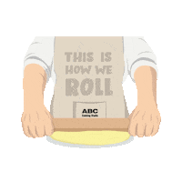 abccookingstudio_sg abc bread baking rolling Sticker