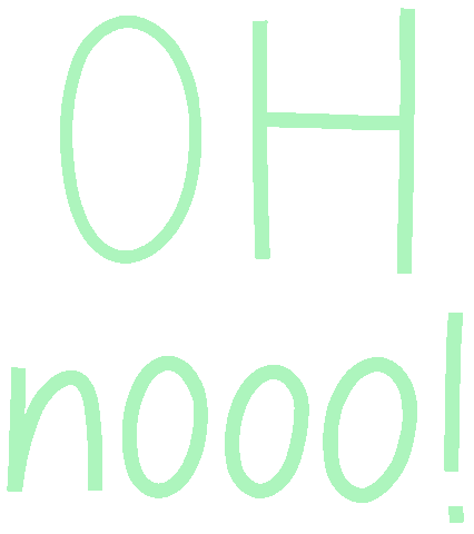 Oh No Sticker by cacicakaduz