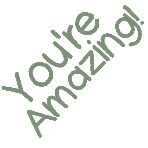 TakeRootsPR green you are amazing youre amazing stephanie gillis-paulgaard Sticker
