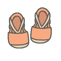 Summer Sandals Sticker by My Baby Factory