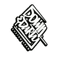 fredxflitzefuss dd downanddirty downanddirtycustomcrew customcrew Sticker