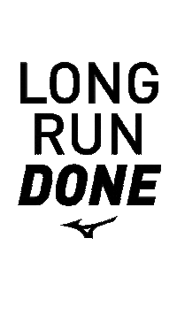 Long Run Running Sticker by Mizuno North America