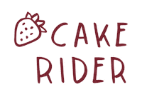 departmentofridesinvolvingcake strawberrycake cakeride irideforcake deptcake Sticker