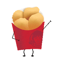 Happy Dance Sticker by Wendy's