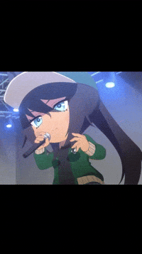 Chibi Singing GIF