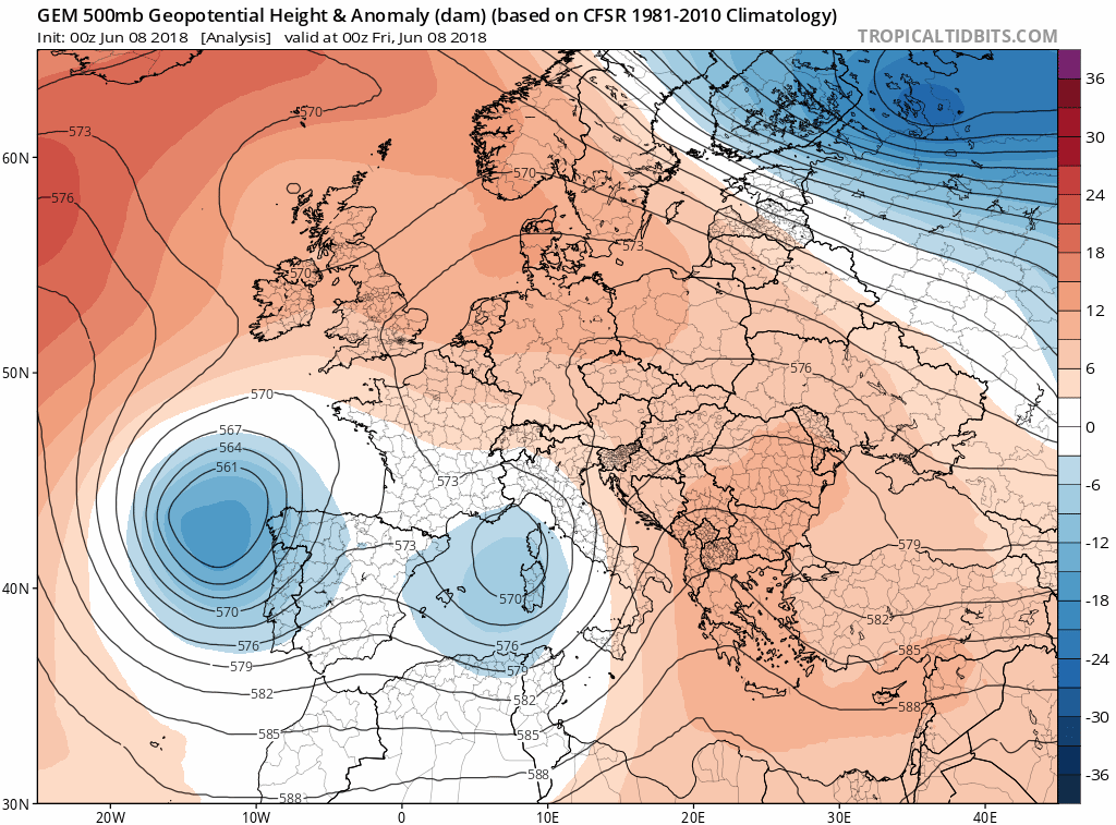 jet stream weather maps GIF