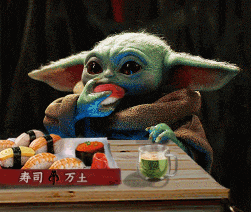 Star Wars Sushi GIF