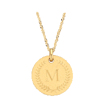 Minitials necklace minitials minitialsnecklace minigialstokennecklace Sticker