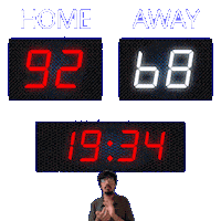 68 Away Sticker