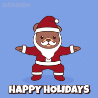 Merry Christmas Dancing GIF by BEARISH