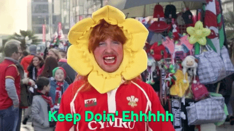Wales Welsh GIF by Hansh