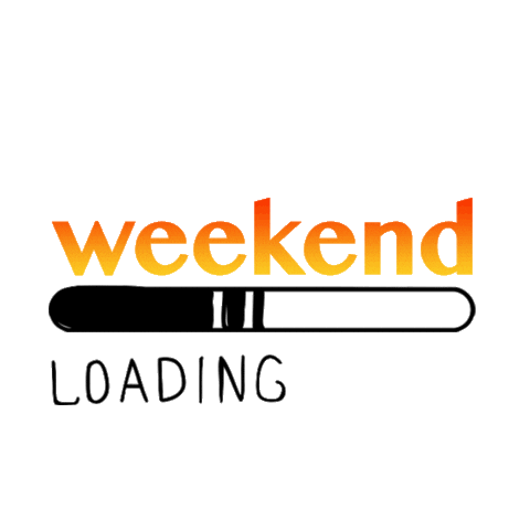 Weekend Week Sticker by tSocial