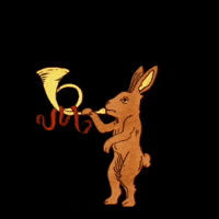 Moozudraws rabbit hare moozudraws moozu GIF
