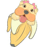Happy Dog Sticker