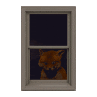 horror monster Sticker by Adele Morse - Stoned Fox Official