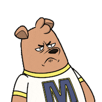 Oh My God Omg Sticker by Meme World of Max Bear