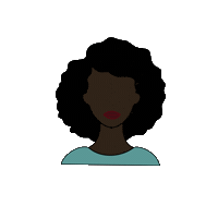 Moustache Femme Sticker by Cher SOPK