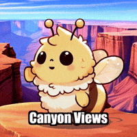 Grand Canyon Bee GIF by Beelightened