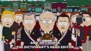 red carpet fans GIF by South Park 