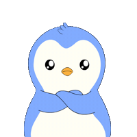 Good Bye Sticker by Pudgy Penguins