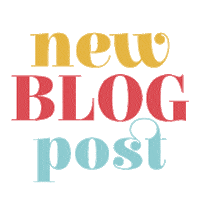 Blogger New Blog Sticker by Polka Dot Wedding