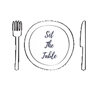 LNHedit lnh dinner time lnhedit set the table Sticker