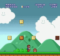 Super Mario Snes GIF